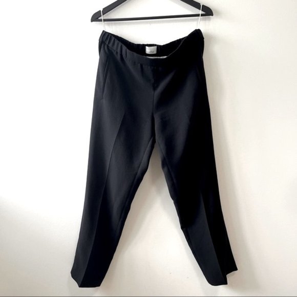 Aritzia Wilfred Dress Ankle Pants Size 10 Black - Picture 3 of 7